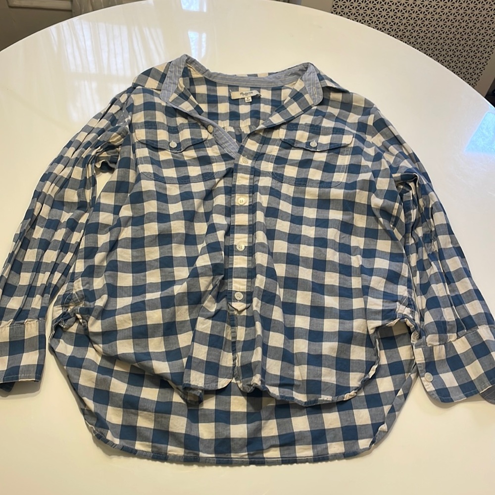 Madewell Cotton Linen blend Shirt